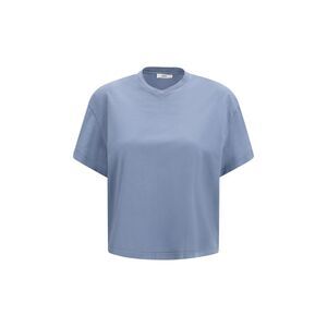 Rier Women Cotton V-Neck T-Shirt